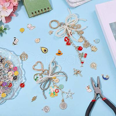 DIY Keychain Kit DIY-WH0349-587A-1