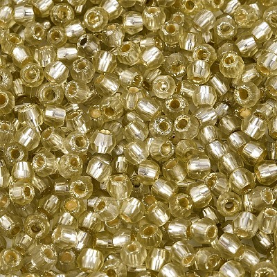Silver Lined Glass Seed Beads SEED-T007-18A-05-1