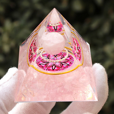 Orgonite Pyramid Resin Energy Generators PW-WG36379-01-1