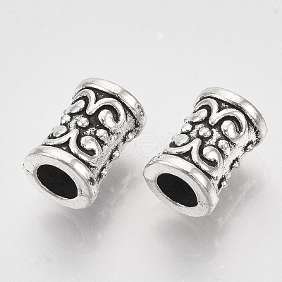 Tibetan Style Alloy Beads X-TIBE-Q097-03AS-LF-1