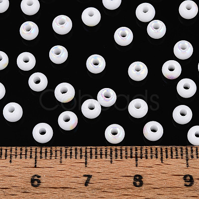 6/0 Half Plated Glass Beads SEED-N008-04H-1
