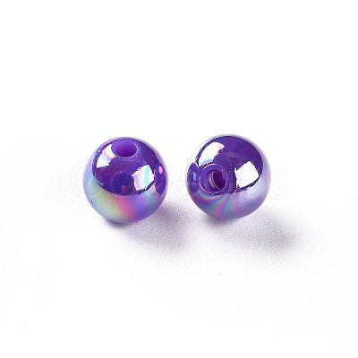 Opaque Acrylic Beads LS-MACR-S370-D8mm-31-1