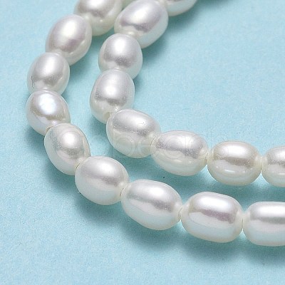 Natural Cultured Freshwater Pearl Beads Strands PEAR-J006-07F-1