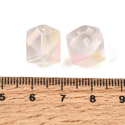 Baking Paint Transparent Glass Beads GL-CBA1477-14C-1