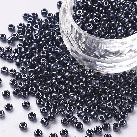 8/0 Glass Seed Beads SEED-US0003-3mm-606-1