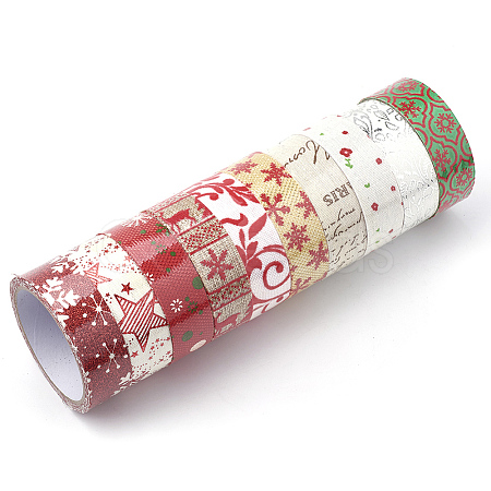 Self Adhesive Single Face Pattern Printed Burlap Ribbon OCOR-T010-05-1