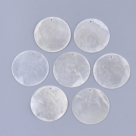 Capiz Shell Pendants SHEL-S276-23A-1