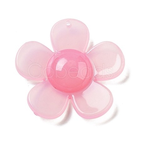 Opaque Resin Pendants FIND-M035-02A-1