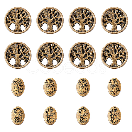 Tibetan Style Alloy Beads TIBEB-PH0004-82-1