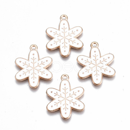 Alloy Enamel Pendants X-ENAM-Q442-024A-RS-1