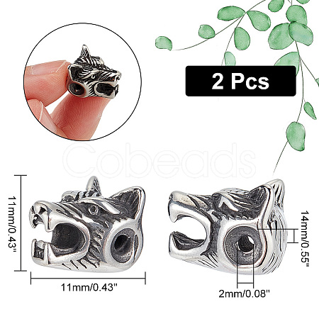 304 Stainless Steel Beads STAS-UN0001-18AS-1