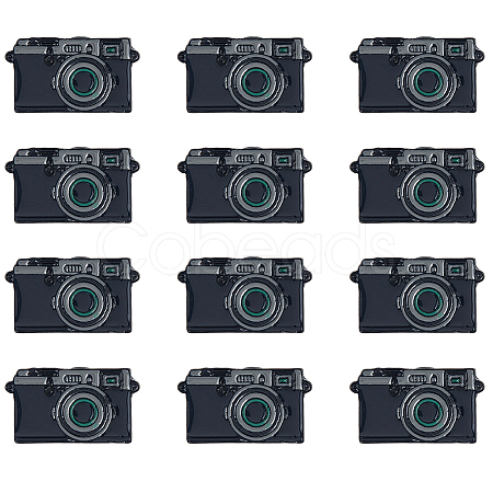 12Pcs Camara Enamel Pins JEWB-FH0002-92-1