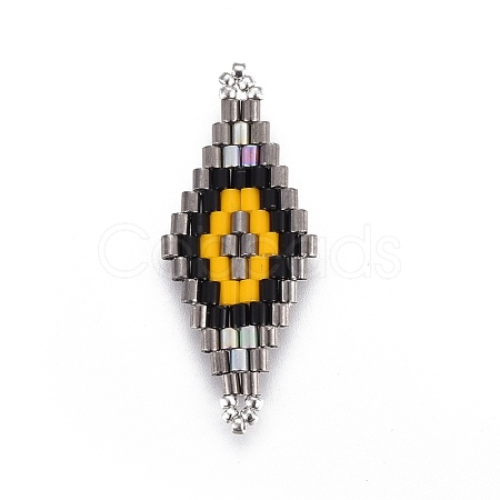 MIYUKI & TOHO Handmade Japanese Seed Beads Links SEED-E004-F08-1