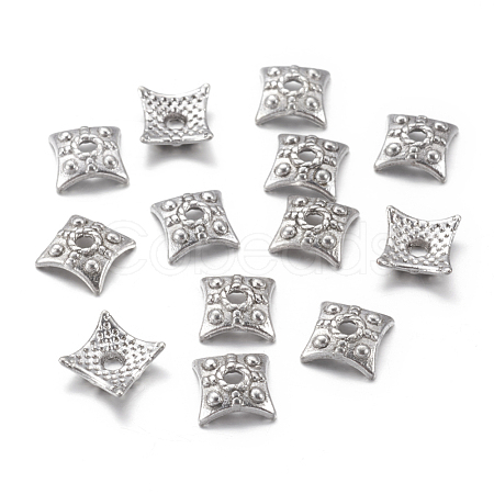 Tibetan Style Bead Caps LS-LF0573Y-NF-1