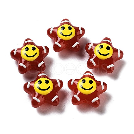 Handmade Lampwork Bead X-LAMP-H065-04B-1
