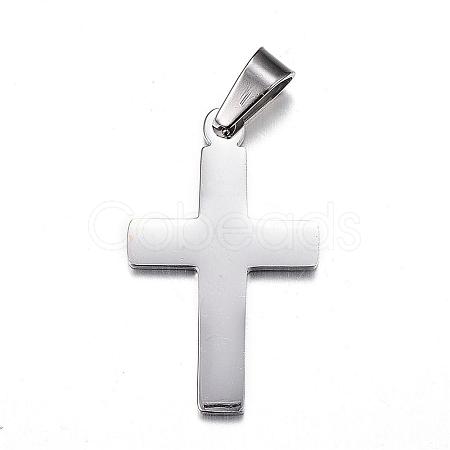 Tarnish Resistant 304 Stainless Steel Pendants STAS-G102-20P-1
