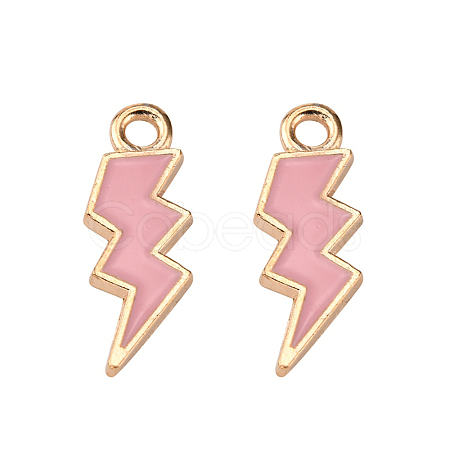 Alloy Enamel Pendants ENAM-N054-025N-1