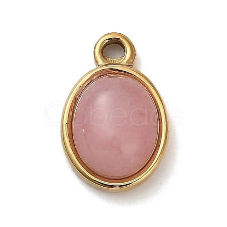 Natural Rose Quartz Pendants STAS-R009-04G-05-1