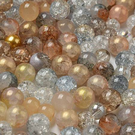 Mixed Style Glass Beads X1-GLAA-XCP0012-02W-1
