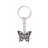 6Pcs Halloween Alloy Enamel Keychian KEYC-JKC01409-4