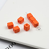 Opaque Acrylic Beads OACR-H034-36B-1