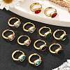 304 Stainless Steel Hoop Earrings EJEW-P309-04G-1