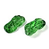 Spray Painted Imitation Jade Glass Beads GLAA-Z007-01D-2