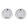 Non-Tarnish 316 Surgical Stainless Steel Charms STAS-S116-418G-P-2