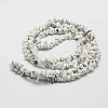 Natural Howlite Beads Strand G-F328-05-2