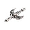 Alloy Enamel Big Pendants FIND-M021-07AS-03-2