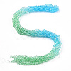 Transparent Glass Beads Strands GLAA-E036-07F-1
