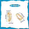 120Pcs Brass Snap on Bails FIND-PH0010-65-2
