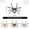 3Pcs 3 Colors Alloy Rhinestone Brooch JEWB-WR0001-05-2
