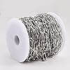 Unwelded Iron Paperclip Chains CH-S125-02B-P-3