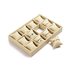 Kraft Hemp Pillow Holder for Jewelry Bracelet & Watch Displays BDIS-WH0002-01-7
