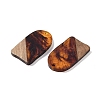 Resin & Wood Pendants WOOD-F015-13B-2
