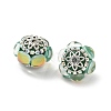 Acrylic Rhinestone Rondelle Beads CLAY-NH0003-02AS-3