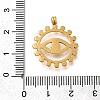 304 Stainless Steel Pendants STAS-R159-56G-03-3