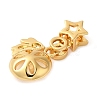 Brass Micro Pave Cubic Zirconia Peg Bails KK-Q788-04G-2