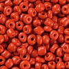 Baking Paint 6/0 Glass Seed Beads SEED-S004-Y5-2