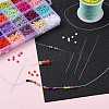 Iron Big Eye Beading Needles TOOL-R095-02-5