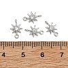 SHEGRACE Brass Clear Cubic Zirconia Charms XGRQ2O255-426P-3