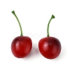 Mini Foam Imitation Cherries DIY-WH0030-27A-3