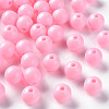 Opaque Acrylic Beads X-MACR-S370-C10mm-A01-1