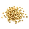 Brass Flat Round Spacer Beads KK-M085-19G-NR-2