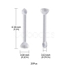 Acrylic Nose Bone Ring AJEW-YW0001-06E-4