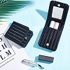 PU Leather Lipstick Case with Mirror CON-WH0088-51B-4
