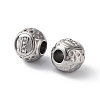 304 Stainless Steel Rhinestone European Beads STAS-A092-10D-P-2