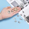 Christmas Mixed Style Tibetan Style Alloy Pendants TIBEP-F040-02AS-6