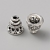 Tibetan Style Alloy Bead Caps FIND-WH0427-94AS-2